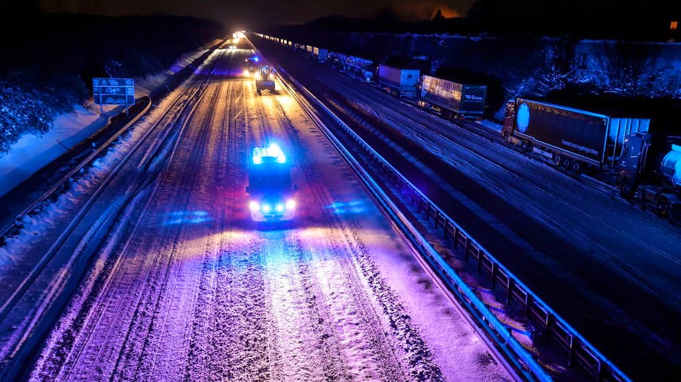 Die A2 bei Dortmund am 8. Februar: Schweizer, die in den Norden fahren, müssen Geduld mitbringen.