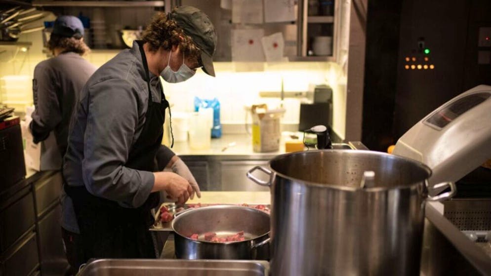 Im Glarnerland können Restaurants über Mittag Berufstätige im Ausseneinsatz verköstigen.