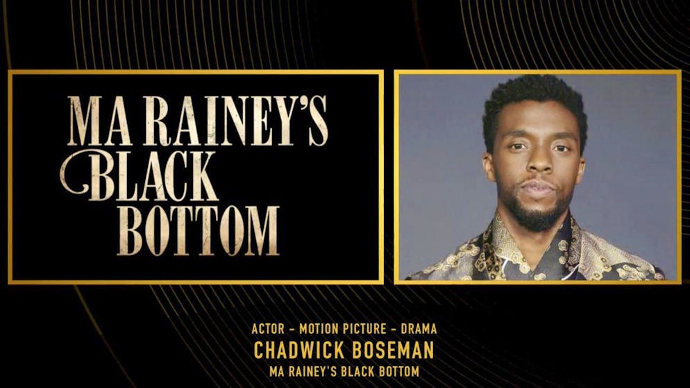 "Le Blues de Ma Rainey" est le dernier film dans lequel a tourné Chadwick Boseman avant de succomber à un cancer.