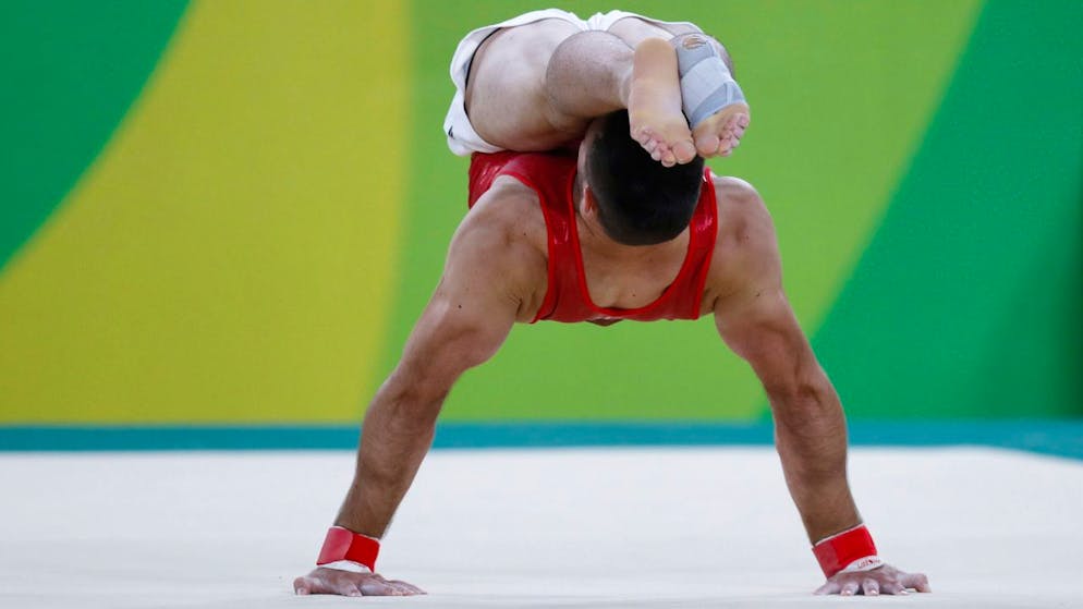 Oliver Hegi nahm mit der Schweizer Riege an den Olympischen Spielen 2016 in Rio de Janeiro teil