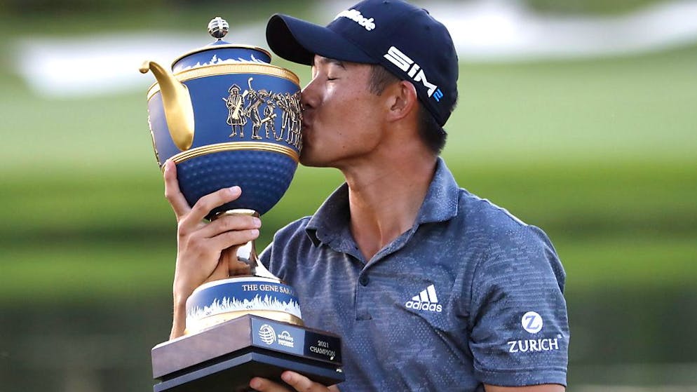 Collin Morikawa feierte den zweiten grossen Sieg seiner Karriere.
