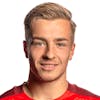 Petar Pusic beim Fototerm, Spieler der Schweizer U21 Fussball Nationalmannschaft, am Dienstag, 10. November 2020, in Thun. (KEYSTONE/SFV/ Schneider)