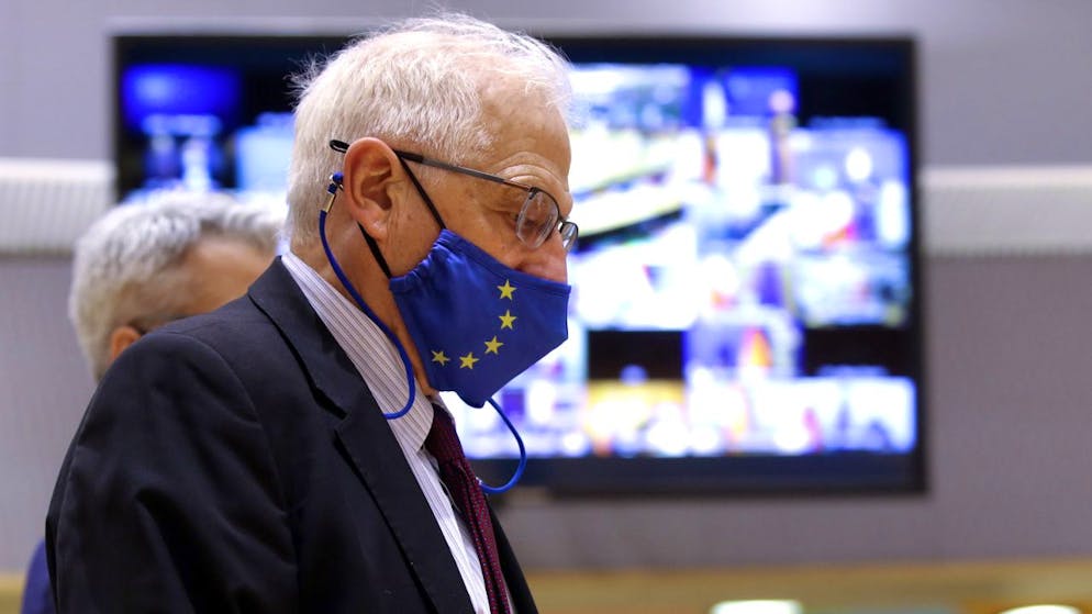 Le chef de la diplomatie de l'Union européenne a jugé "inacceptables" les sanctions prises par la Chine (archives).
