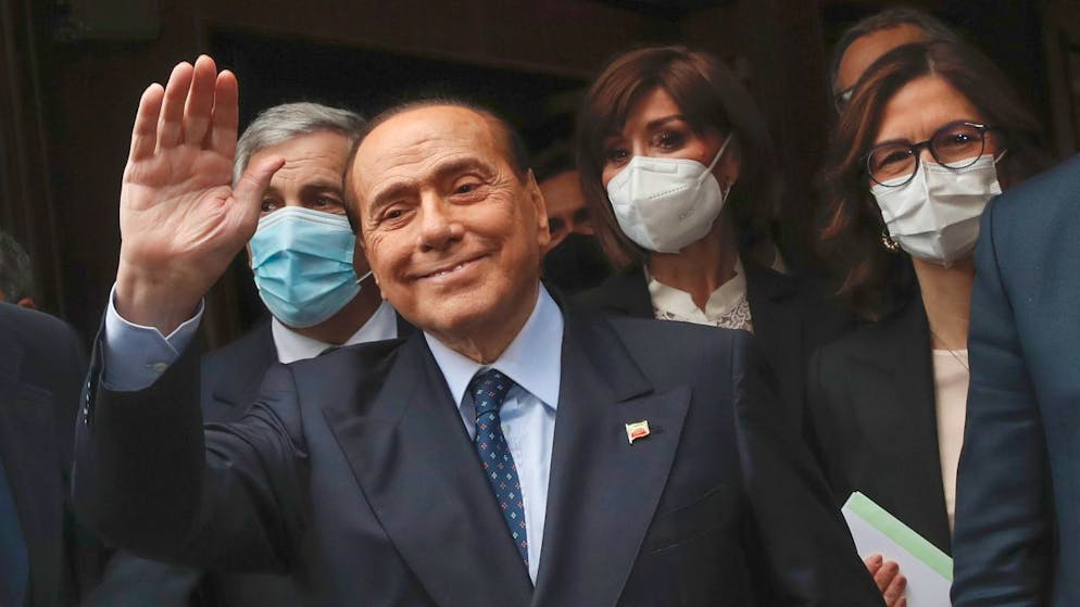 L'état de Silvio Berlusconi n'inspire «aucune inquiétude», selon un de ses proches (archives).