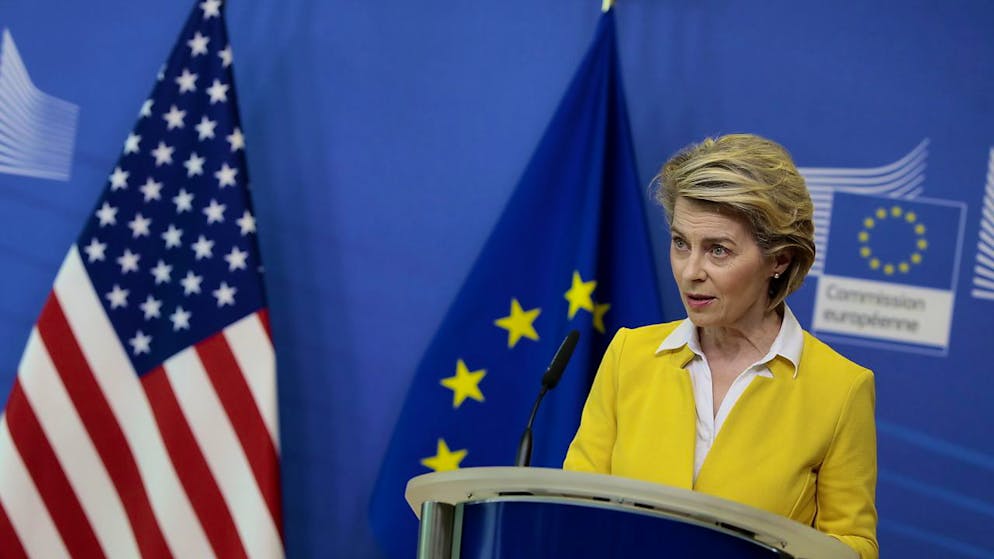 La presidente della Commissione Ue Ursula von der Leyen.