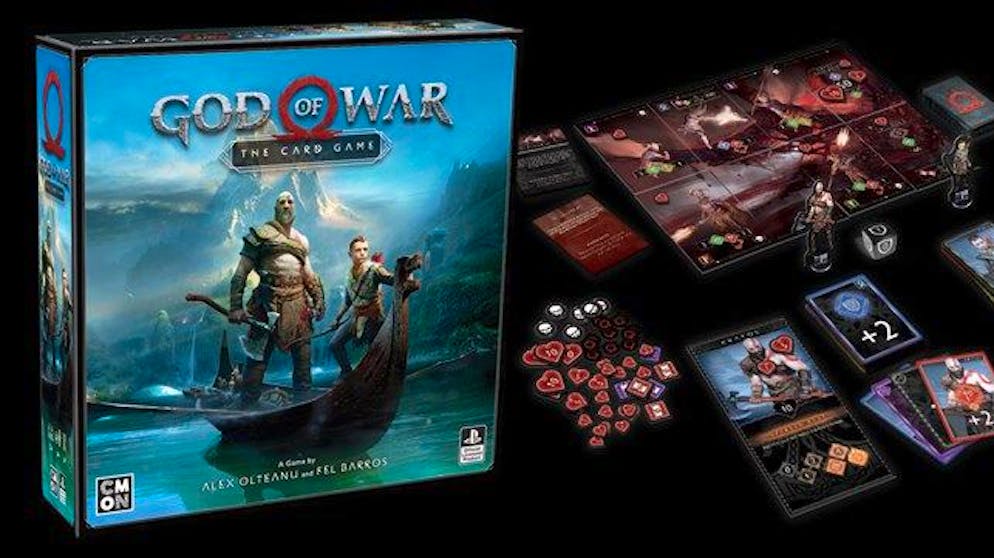 «God of War» gibt es auch als Brettspiel und ist mindestens genauso knifflig.