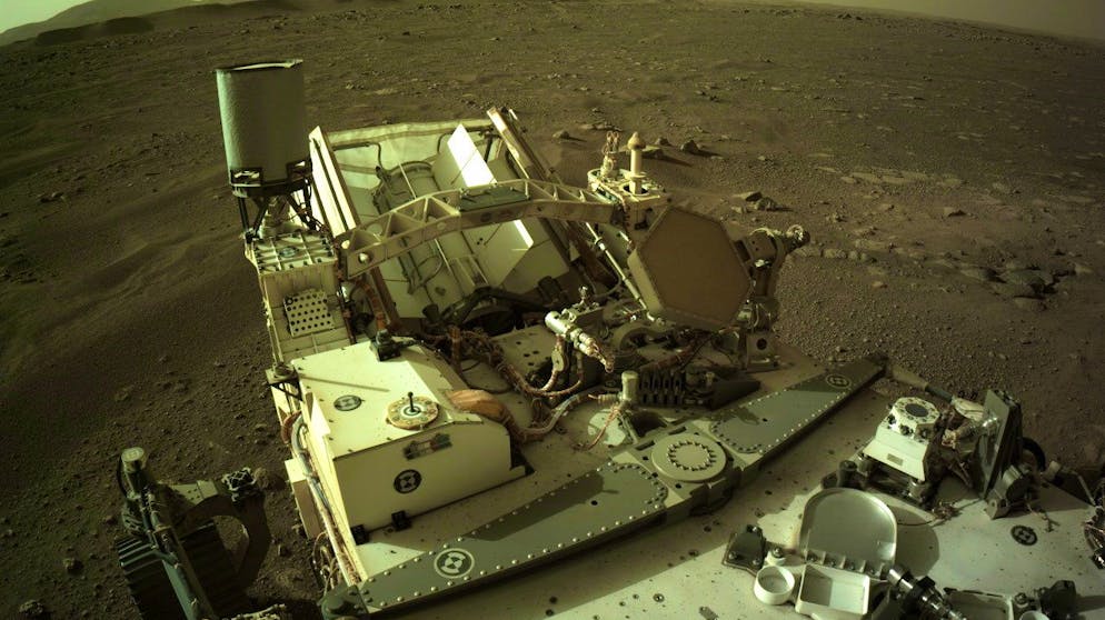 Besonders viel Rechenkraft braucht man in der Marslandschaft nicht.