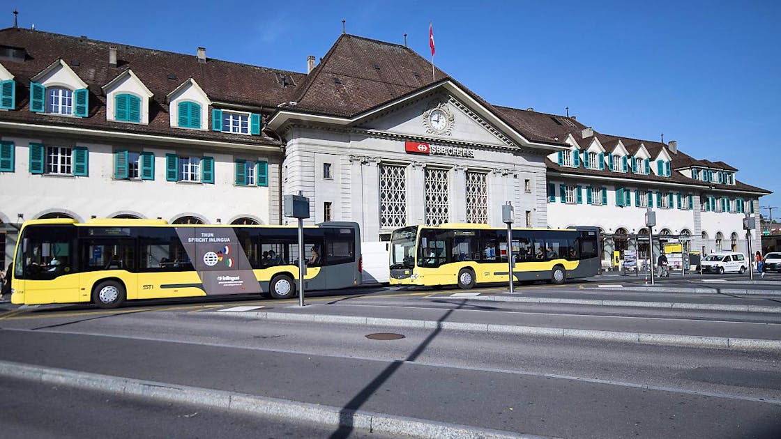 Rail traffic between Bern and Thun partially paralyzed