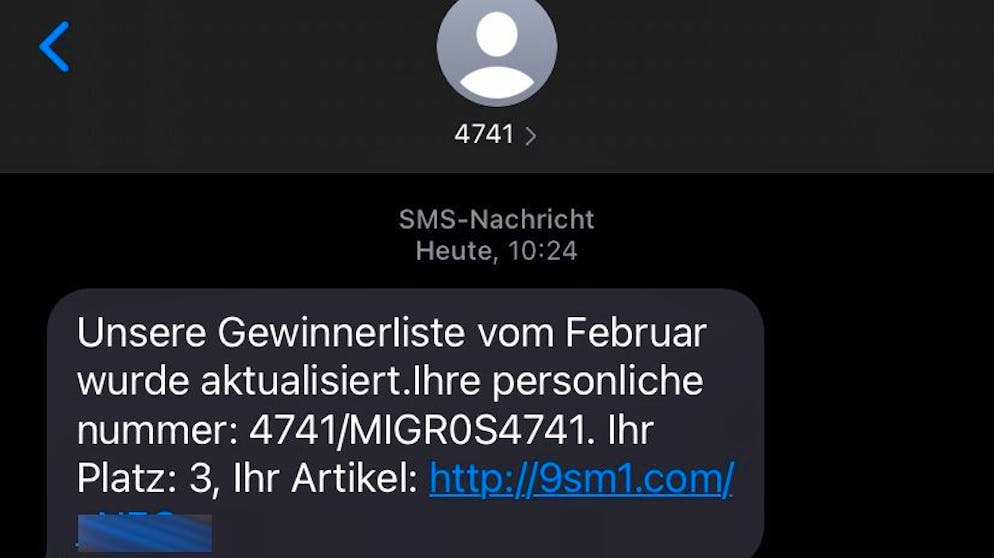 Leider haben Sie nur Malware gewonnen.