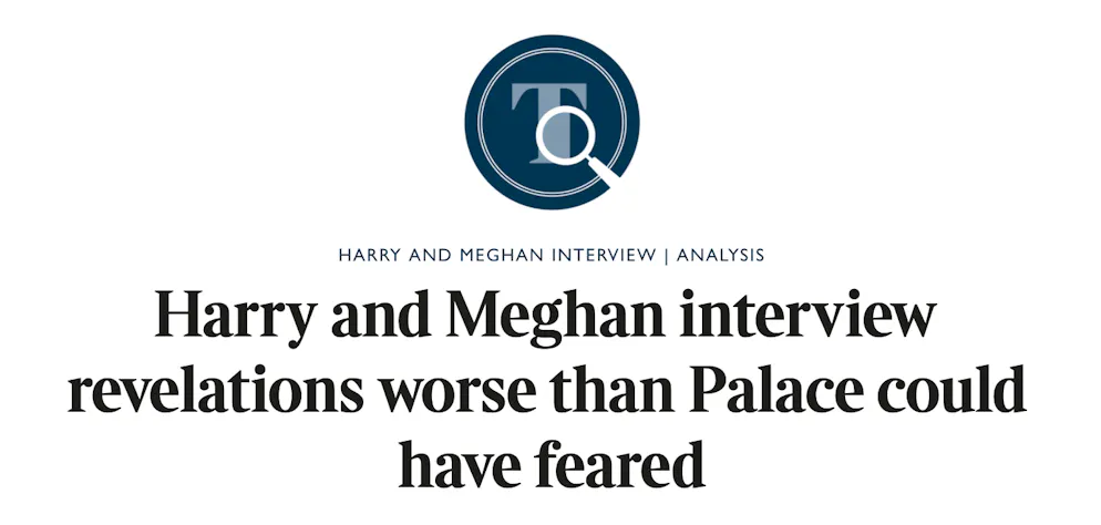 Meghans und Harrys Offenheit dürfte noch ein Nachspiel haben. Der Ruf des Königshauses nimmt immer mehr Schaden.
