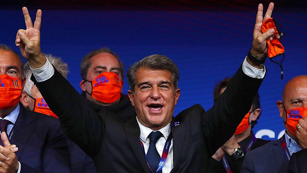 Joan Laporta darf sich erneut als Präsident des FC Barcelona versuchen