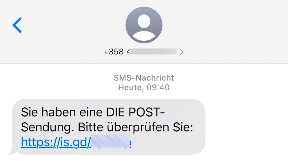 Leider ist keine Post gekommen.