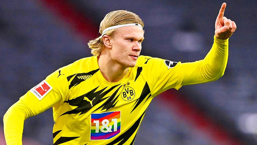 Legt bisher einen steilen Aufstieg zurück: Dortmunds Erling Haaland.