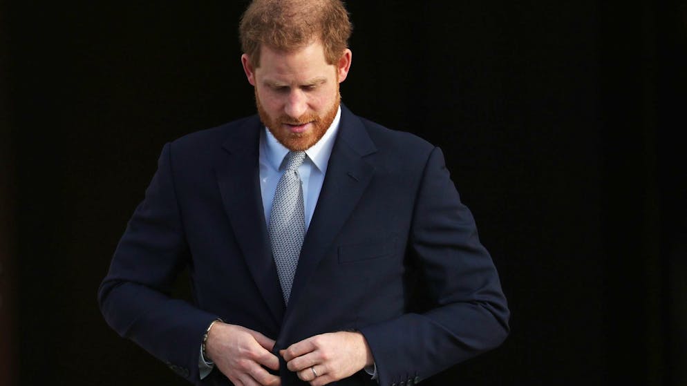 Prinz Harry Anfang vergangenen Jahres in London.