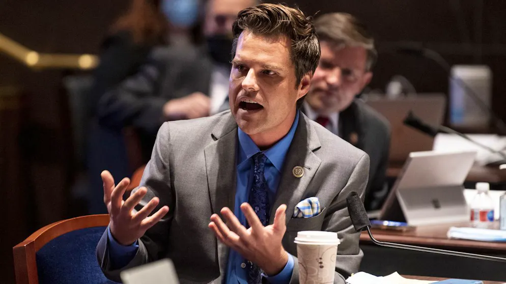 Eine politisch motivierte Untersuchung gegen Matt Gaetz? Dumm nur, dass Trumps Justizminister sie angestossen hat.