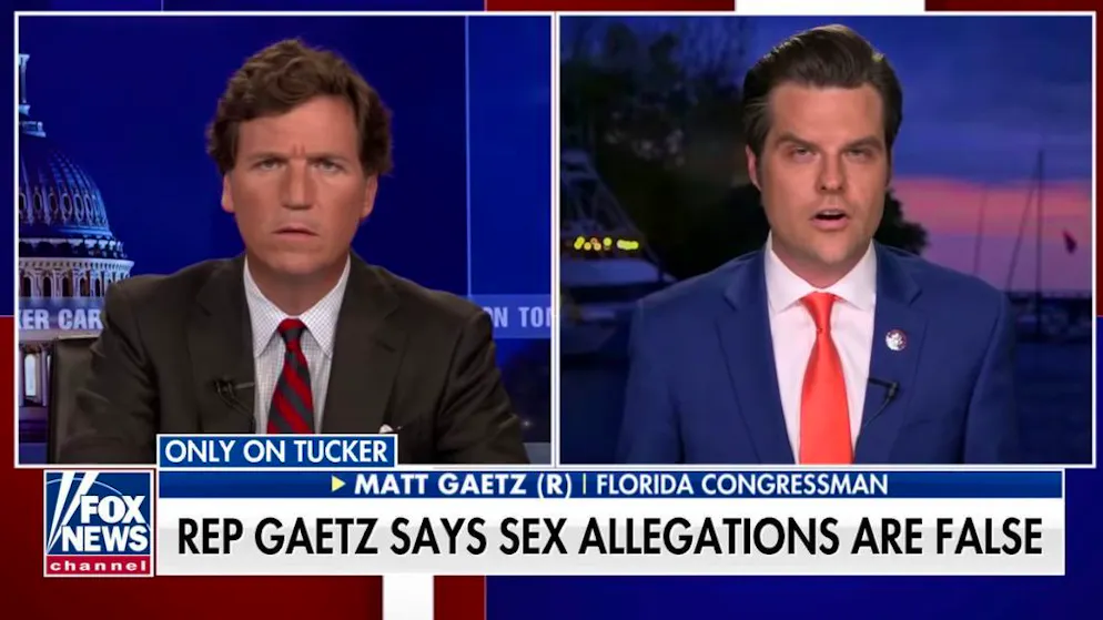 Late Night USA. «Wie toxisch muss man sein?» – Matt Gaetz, das Gesetz und die Frauen