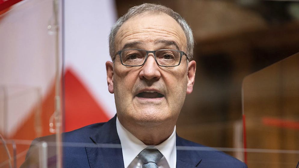 Der Bundesrat unter Präsident Guy Parmelin will in Brüssel erneut über das Rahmenabkommen mit der EU diskutieren. (Archivbild)