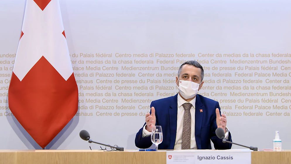 Il consigliere federale Ignazio Cassis
