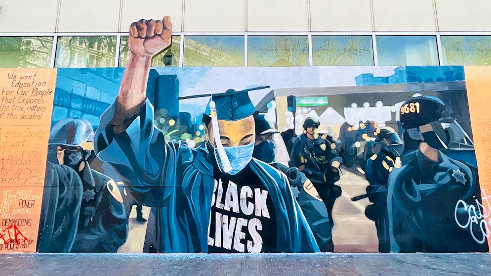 BLM-Strassenkunst