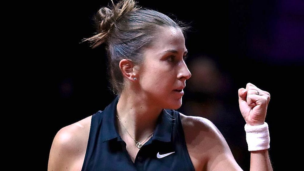 Belinda Bencic verhinderte eine Überraschung der 17-jährigen WTA-Debütantin Schunk