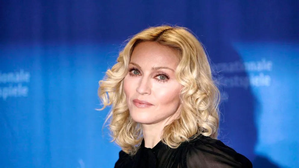 La cantante Madonna (foto d'archivio)