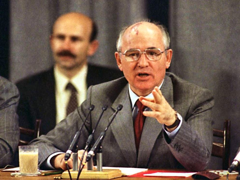  14 maggio 1986: in un discorso televisivo, il capo del Cremlino, Mikhail Gorbachev, informa la popolazione su ciò che è accaduto a Chernobyl.