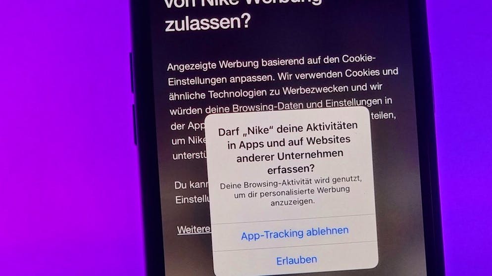 Werbeverfolgung muss man auf iOS 14.5 nun explizit zustimmen.
