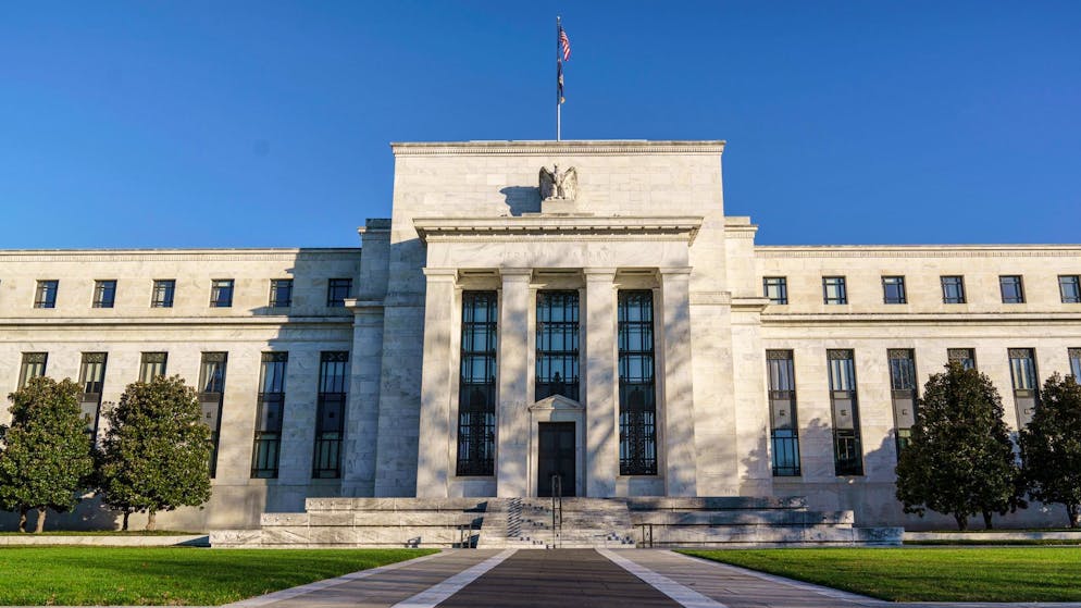 Das Gebäude der US-Notenbank Federal Reserve in Washington.