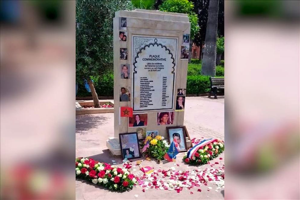 La stele commemorativa