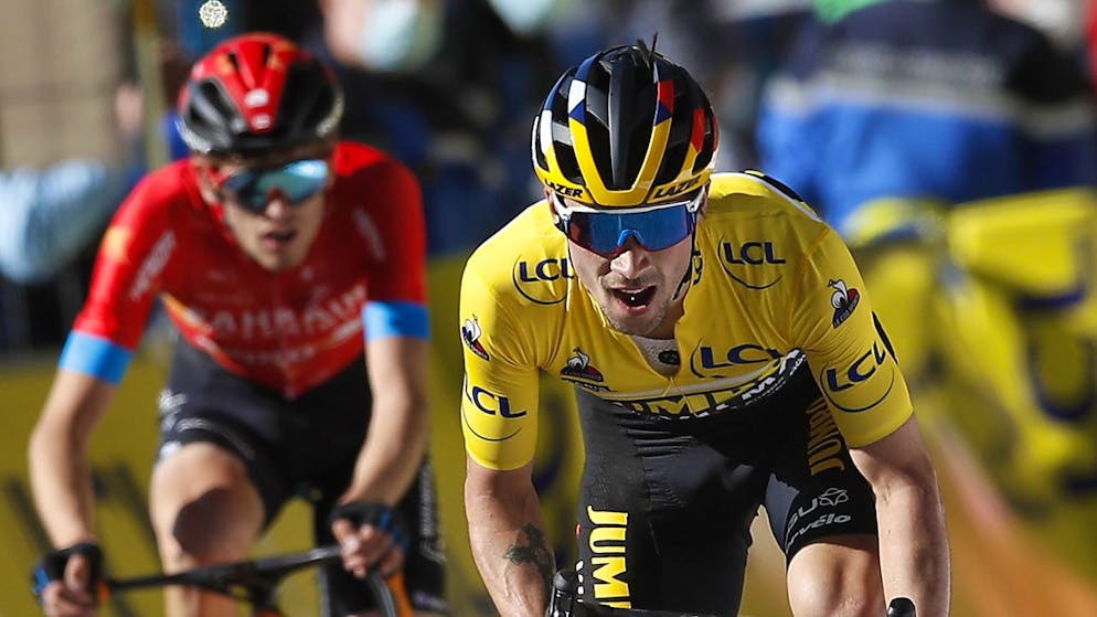 Slowenen dominieren: Pogacar siegt vor Roglic