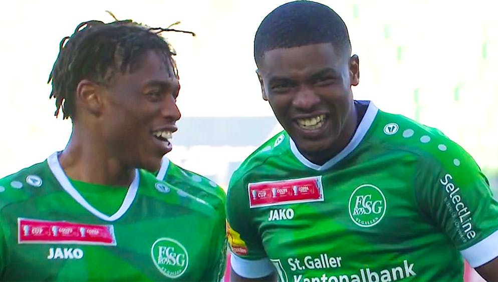 Adamu und Duah brachten die St. Galler gegen YB auf die Siegesstrasse.