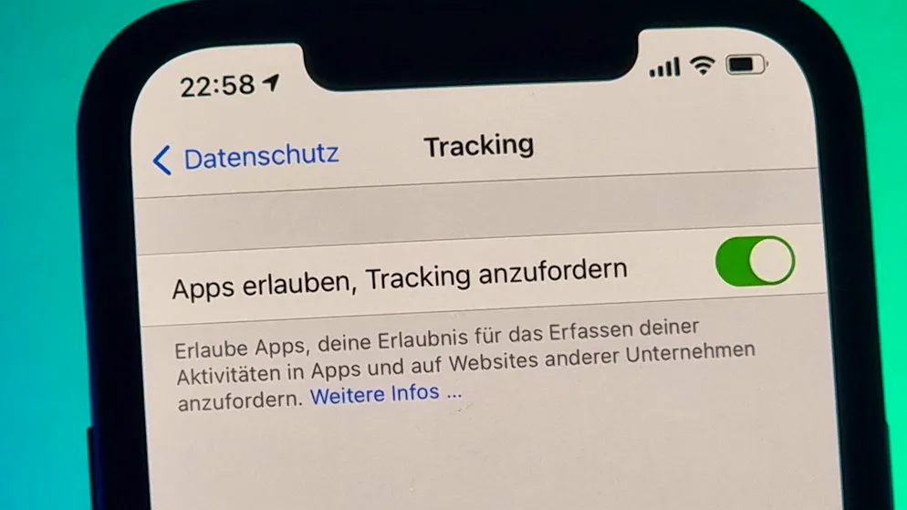 Die Werbeverfolgung lässt sich in den Einstellungen für alle Apps auf einmal abschalten.