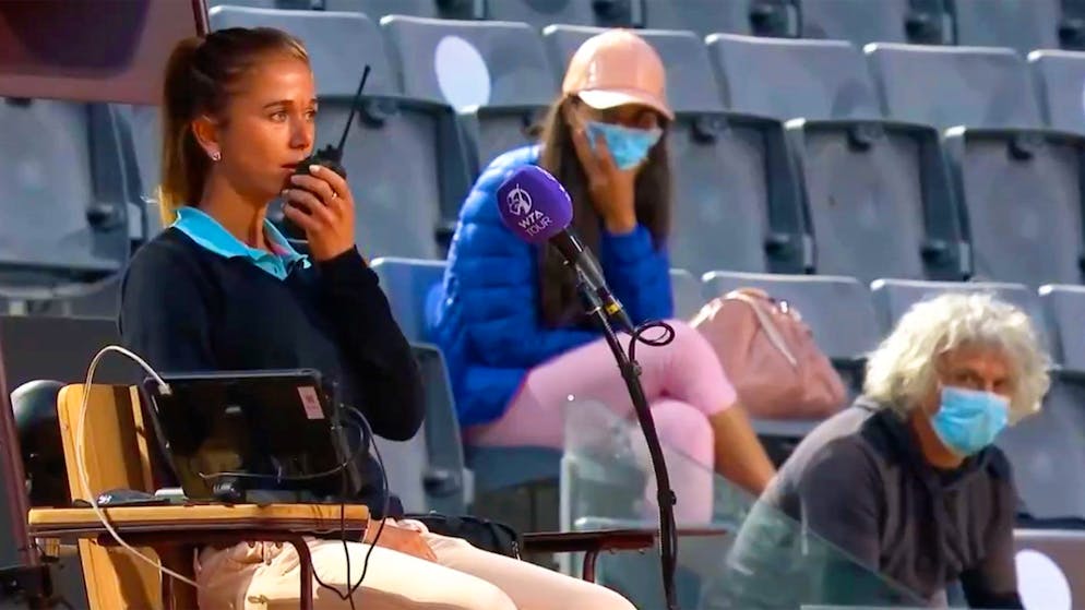 La giudice di sedia ha avuto paura del padre e allenatore di Camila Giorgi.