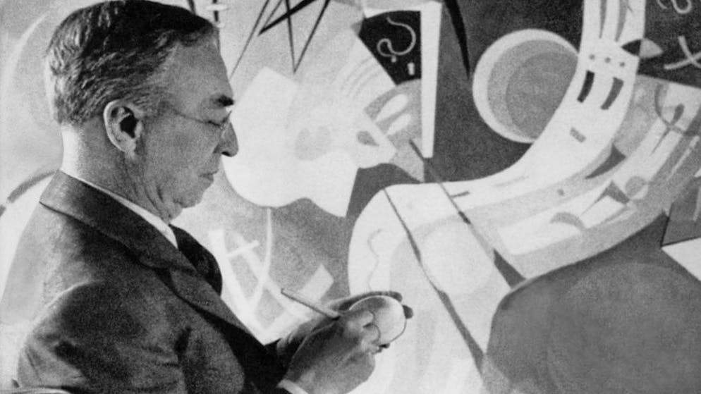 Über 70 Jahre weg. Aquarell von Kandinsky wieder aufgetaucht