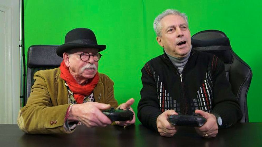 Immer mehr Senioren greifen auch mal zum Controller.