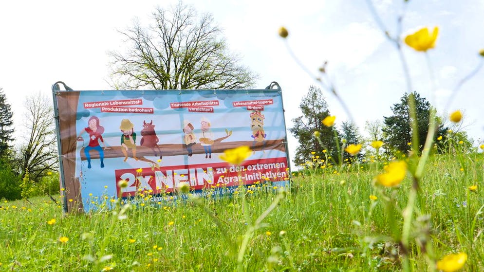 Kampf der Agrarinitiativen. Unter anderem der Bauernverband setzt sich ein gegen die aus seiner Sicht «extremen Agrar-Initiativen».