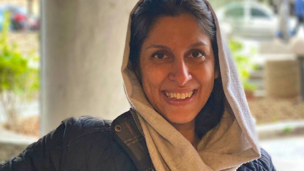 In questa foto d'archivio la donna irano-britannica Nazanin Zaghari-Ratcliffe