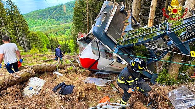 L'accident de téléphérique perturbe le Giro