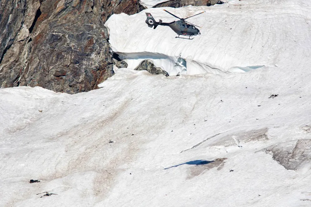 Der Kampfhet stürzte am Sustenpass ab. (Archivbild)