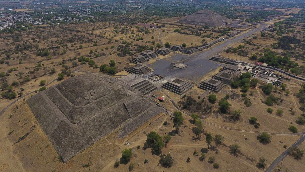Archäologie. Bauarbeiten bringen Ruinen von Teotihuacán in Mexiko in