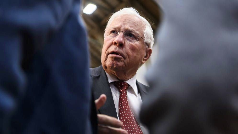 Politici lungimiranti: l'ex consigliere federale e stratega del partito SVP Christoph Blocher.