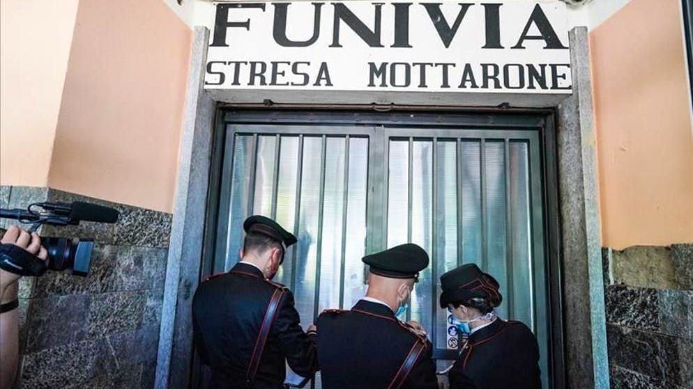 La funivia teatro del dramma.