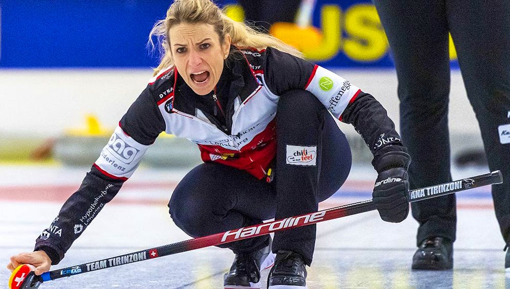 Skip Silvana Tirinzoni und ihr Team hat an der WM weiterhin alles im Griff.