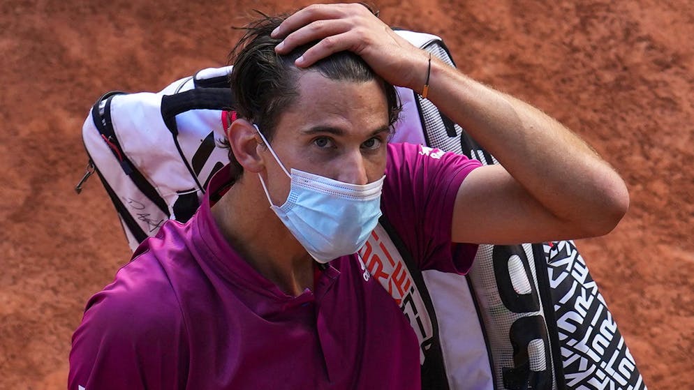 Il momento di crisi di Thiem prosegue.