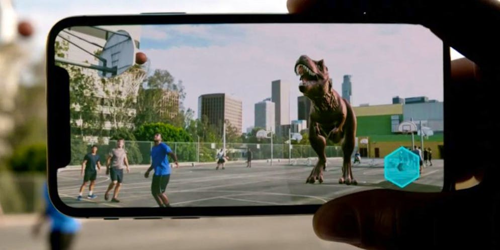 Wenn der Basketballplatz plötzlich zu Jurassic Park wird.