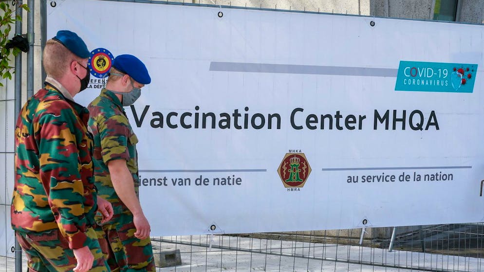 Auch belgische Impfzentren waren zwischenzeitlich offline.
