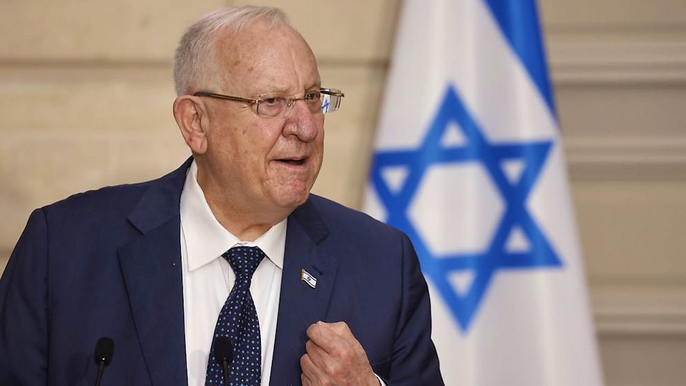 Il presidente israeliano Reuven Rivlin (foto d'archivio)