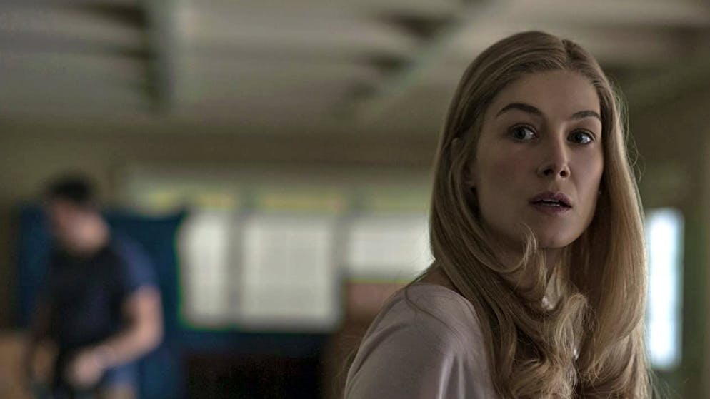 Rosamund Pike spielt in «Gone Girl» ein raffiniertes Spiel.