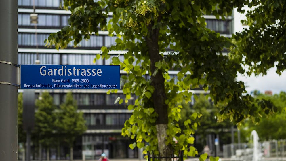 Die Gardistrasse im Berner Geschäftsquartier Wankdorf wird in Trüsselstrasse umbenannt.