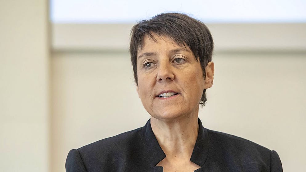 Sieht Potential für raschere Coronalockerungen: die Schwyzer Frau Landammann Petra Steimen-Rickenbacher (FDP).